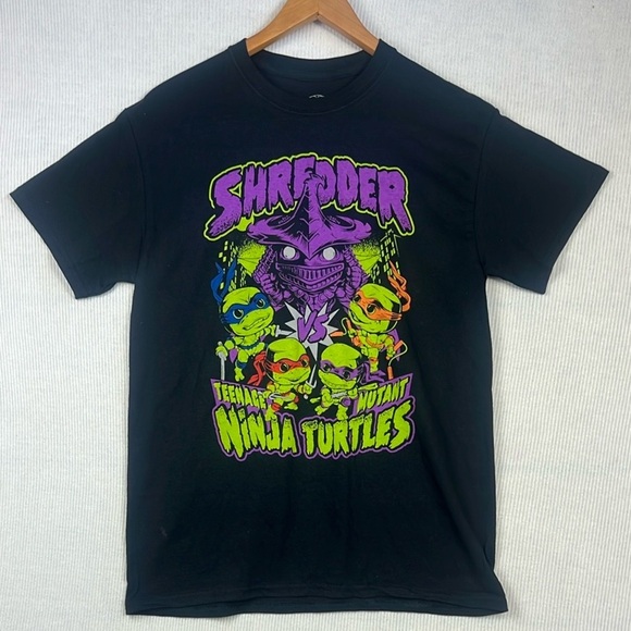Teenage Mutant Ninja Turtles TMNT Modern Graphic Print T-Shirt Tee Men’s Size M - Picture 1 of 7